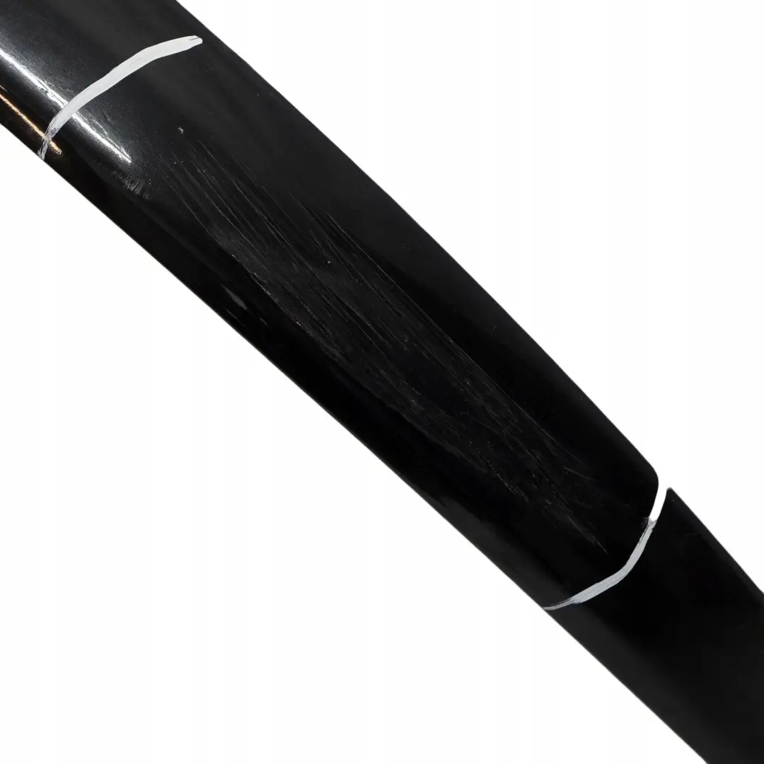 BMW 1 E81 E87 LCI Stossfänger Leistung Stossleiste Abdeckung Black Sapphire - SKU 7166606-BS - Teilenummer 7166606