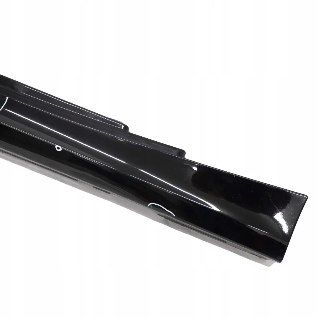 BMW E81 E82 E88 Sill Strip Side Skirt Right Schwarz Black - 668 - SKU 0036142-SCH7 - Numero di parte 0036142
