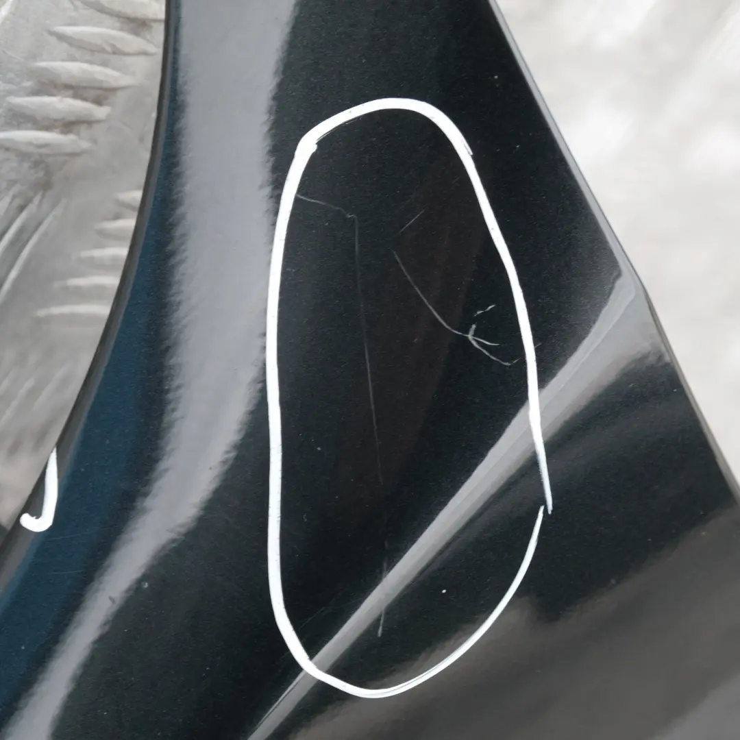 BMW X5 E53 Lato Pannello Laterale Anteriore Sinistra Parafango Black Zaffiro - SKU 7000385-BS - Numero di parte 7000385-BS