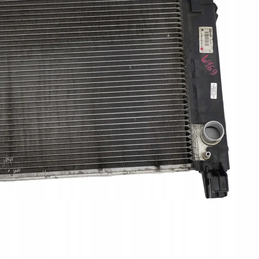 Mercedes-Benz A B Class W169 W245 Water Cooling Coolant Radiator to with Part number A1695000504 Mercedes-Benz A B Class W169 W245 Water Cooling Coolant Radiator - SKU A1695000504 - Part number A1695000504