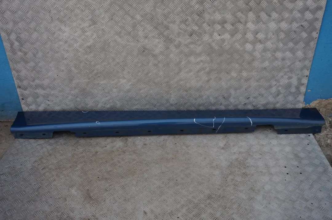 BMW E87 Listello Portiera Apertura Gonna Destra Blu Sydney Metallizzato A19 - SKU 0032948-SYD6 - Numero di parte 32948