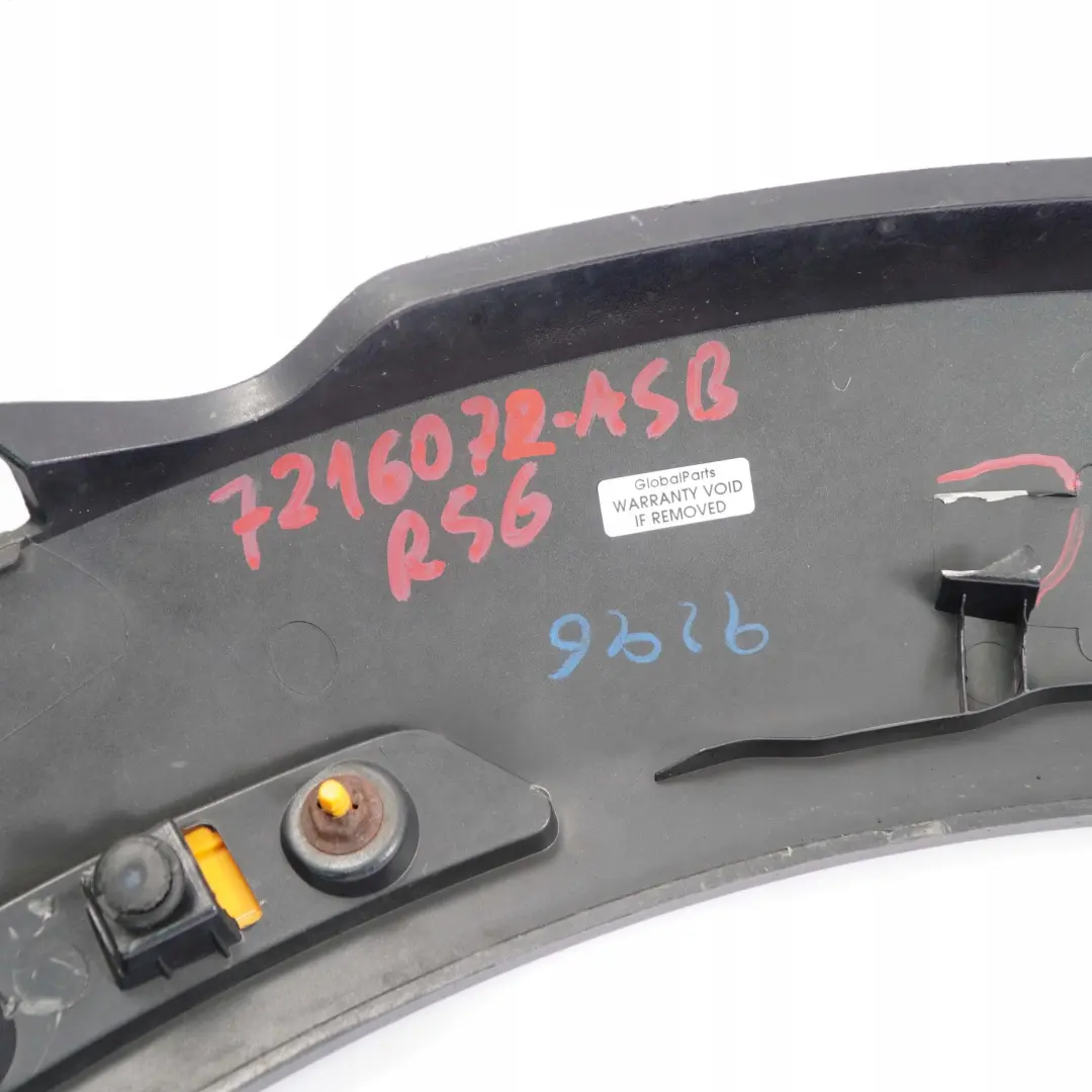 Aerokit Cover Wheel Arch Front Right O/S Astro Black - A25 to Mini R56 R57 with Part number 7216072 Mini R56 R57 Aerokit Cover Wheel Arch Front Right O/S Astro Black - A25 - SKU 7216072-ASB - Part number 7216072