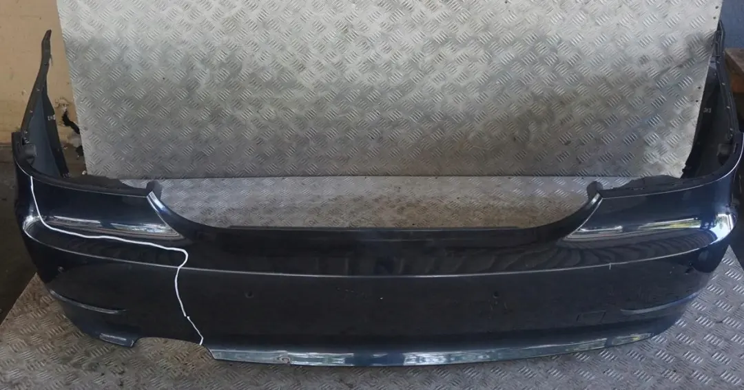 Bumper PDC Monacoblau Monaco Blue - A35 to BMW 5 Series E60 LCI Saloon Rear with Part number 0422349 BMW 5 Series E60 LCI Saloon Rear Bumper PDC Monacoblau Monaco Blue - A35 - SKU 0422349-MB - Part number 0422349