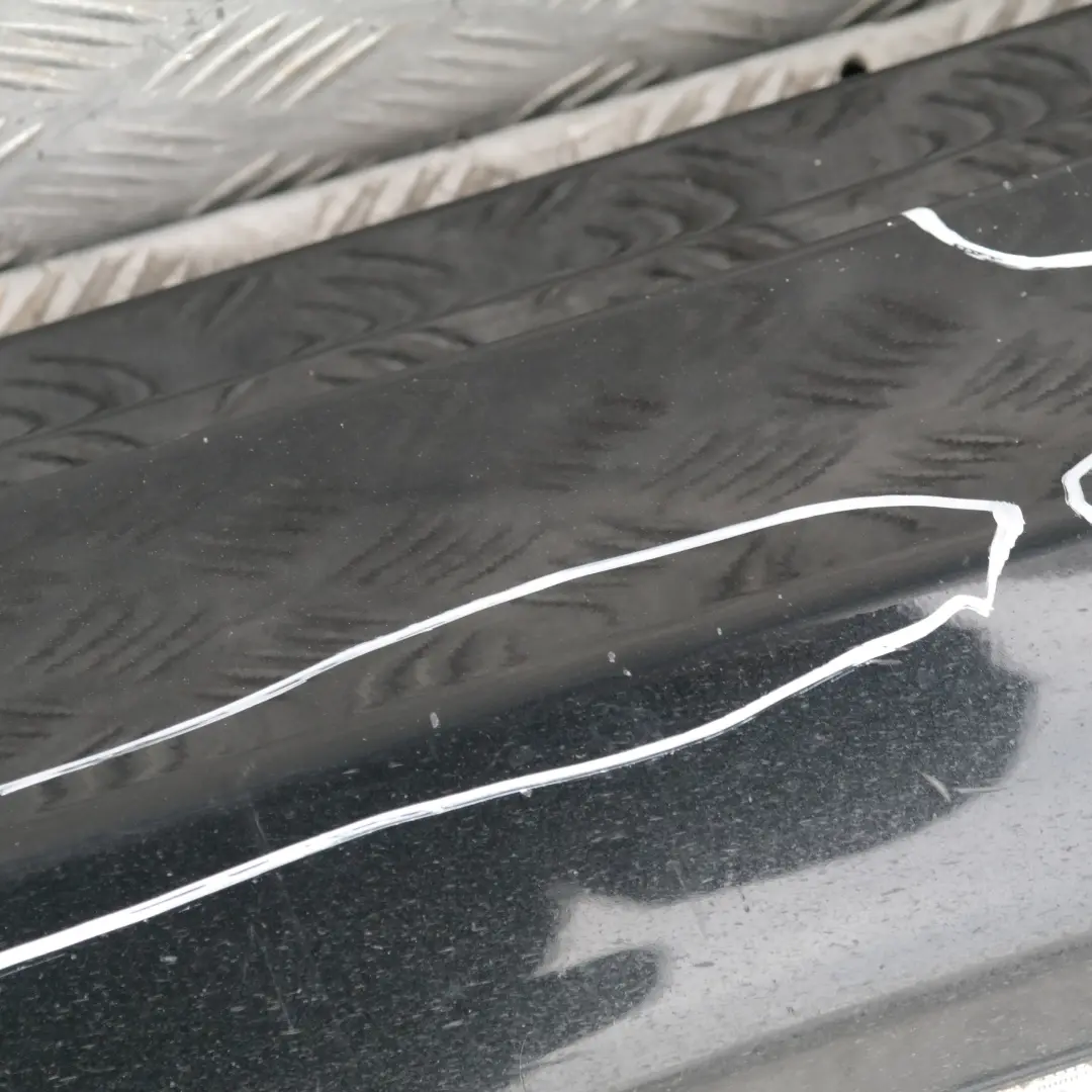 BMW 1 SERIES E81 E82 E88 Sill Strip Side Skirt Right O/S Black Sapphire Metallic - SKU 0036142-BS6 - Part number 36142