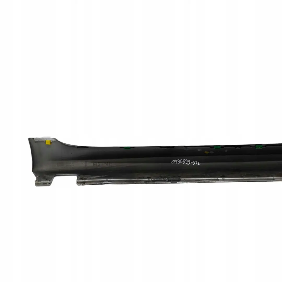 BMW 5 E60 E61 M Sport M5 Bas de Porte Seuil Fa?ade Gauche Silverstone - SKU 0396899-SIL - Numéro de pièce 0396899