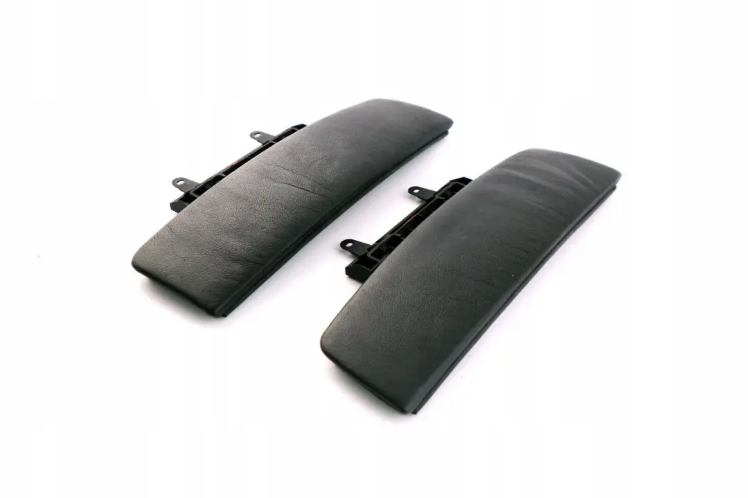 BMW E65 E66 E67 Set Abdeckung Mittelarmlehne Vorne Leder Schwarz Schwarz - SKU 7018140 - Teilenummer 7018140