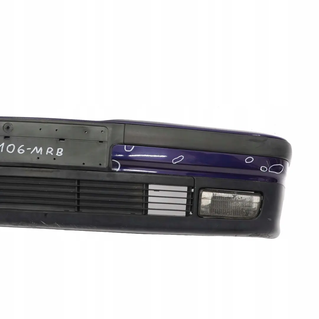 Front Bumper Trim Panel Montreal Blue Metallic - 297 to BMW 3 Series E36 with Part number 9070106 BMW 3 Series E36 Front Bumper Trim Panel Montreal Blue Metallic - 297 - SKU 9070106-MRB - Part number 9070106