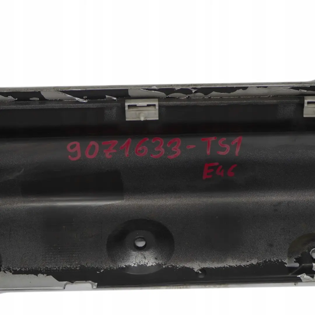 BMW 3 E46 Limousine Touring Bas de Porte Seuil a Gauche Argent Titane - - SKU 9071633-TS1 - Numéro de pièce 9071633