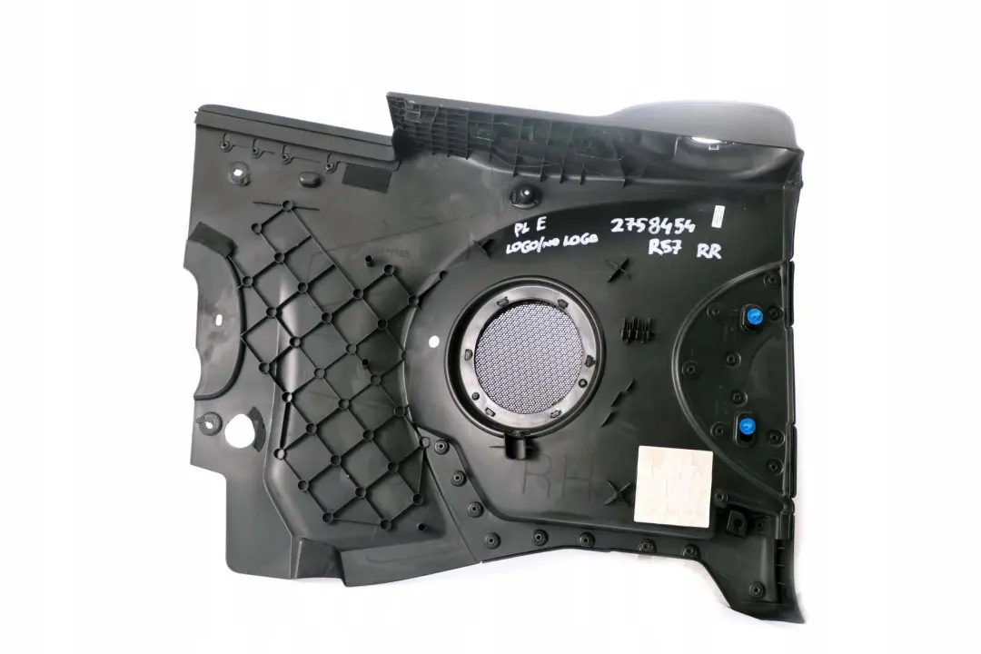 Seitenverkleidung Hinten Rechts Carbon Black Schwarz für Mini Cabrio R57 mit Teilenummer 2758454 Mini Cabrio R57 Seitenverkleidung Hinten Rechts Carbon Black Schwarz - SKU 2758454 - Teilenummer 2758454