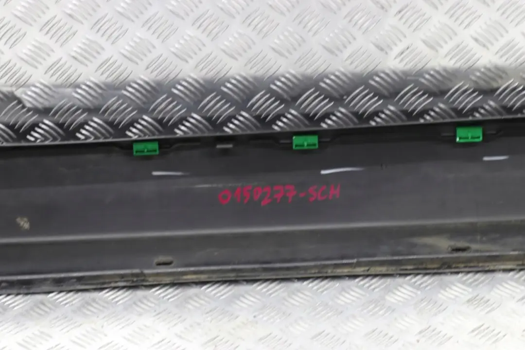 BMW E60 E61 Puerta Sill Side Cover Falda Izquierda Schwarz 2 Negro 668 - SKU 0150277-SCH - Número de pieza 150277