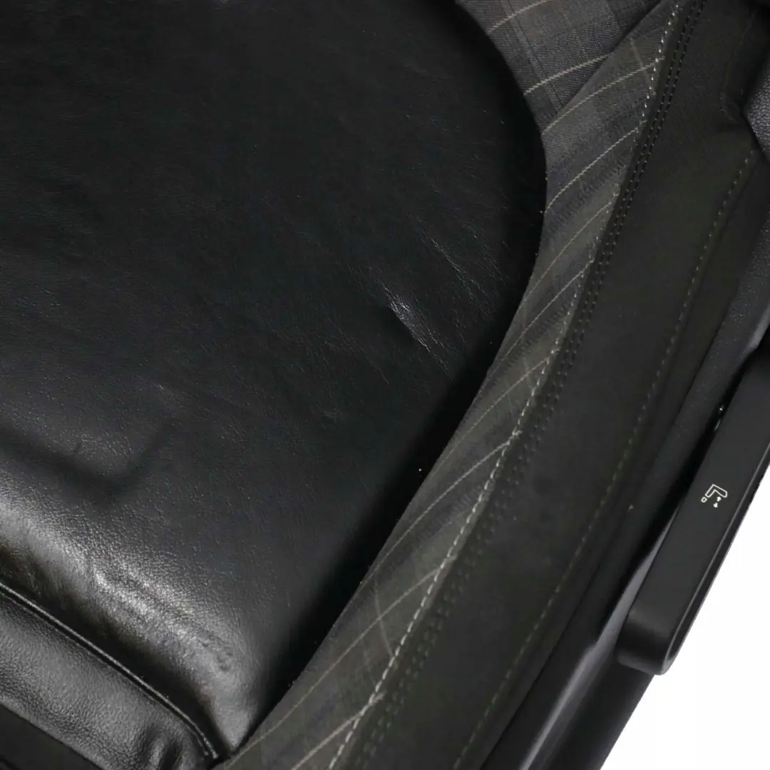 BMW Mini Cooper One Fabric Cloth / Leather Interior Sport Seats Carbon Black - SKU F55 Fabric / Leather Sport Seats (FYE1) - Part number F55