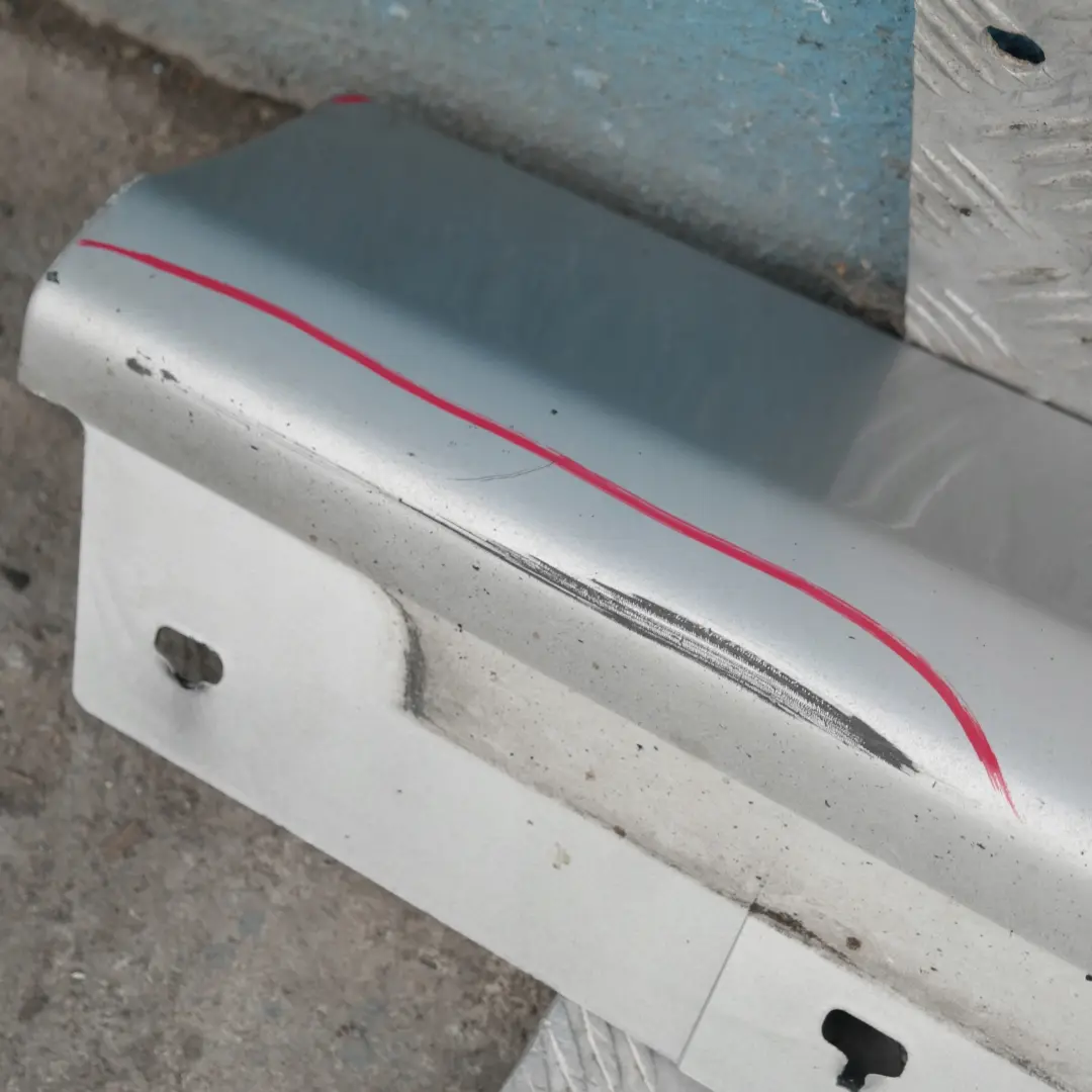 BMW E90 E91 Listello Portiera Apertura Gonna SX Argento-Titanio' Argento - SKU 0032951-TS3 - Numero di parte 32951