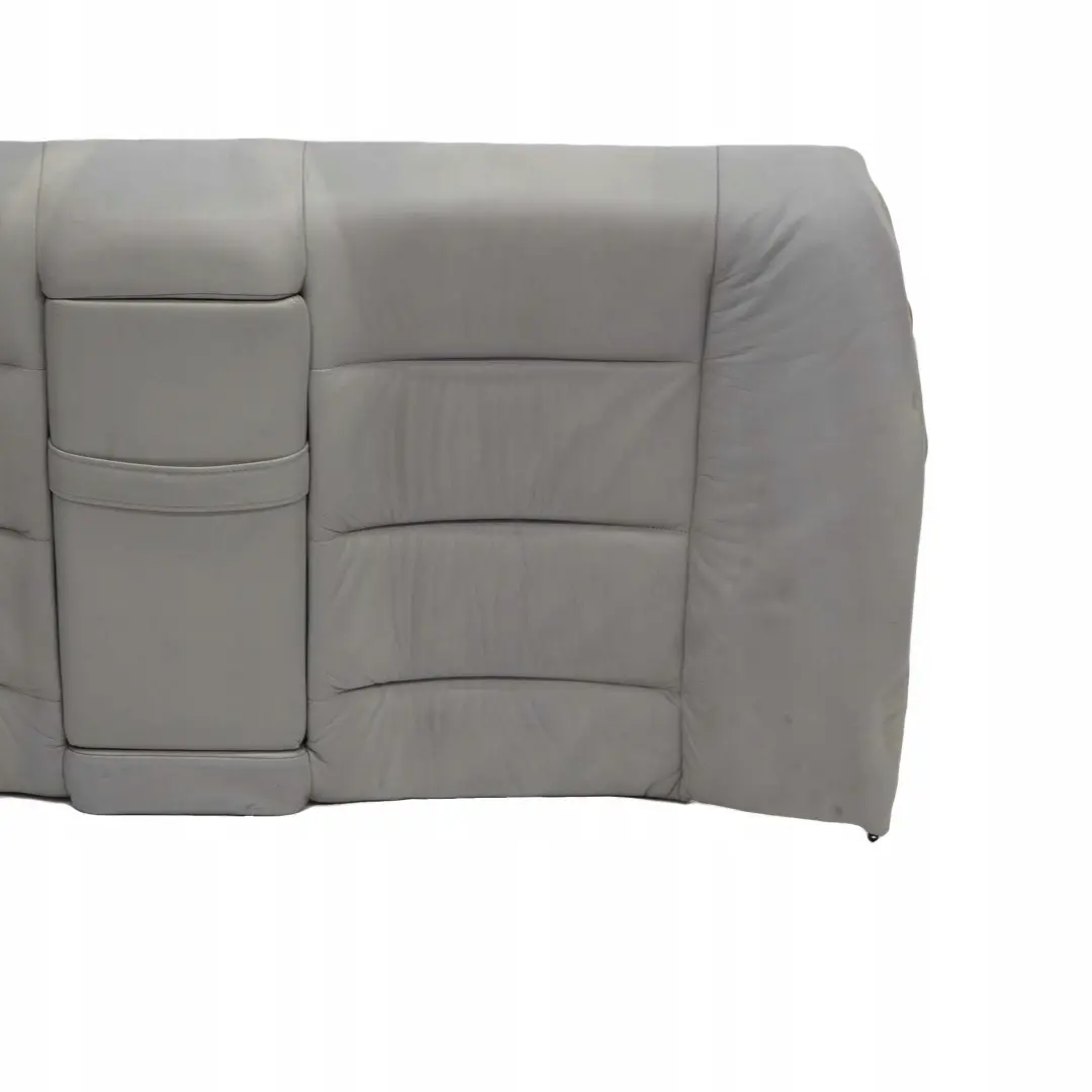 Bench Backrest Cover Light Grey Leather Montana BMW 3 E36 Saloon Rear Seat - SKU 8180582 - Part number 8180582