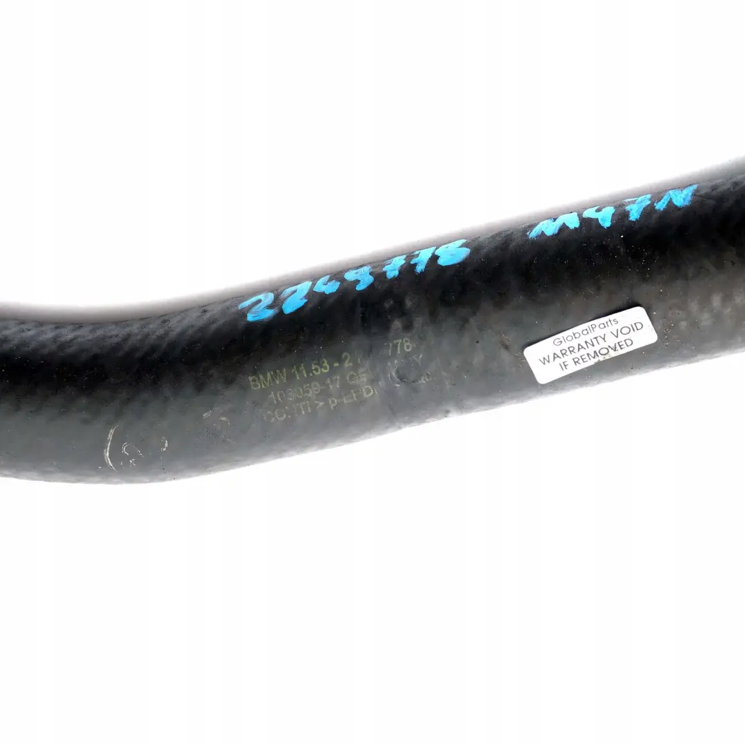 BMW 3 E46 M47N 318d 320d Engine Coolant Radiator Water Hose Pipe Diesel - SKU 2249778 - Part number 2249778