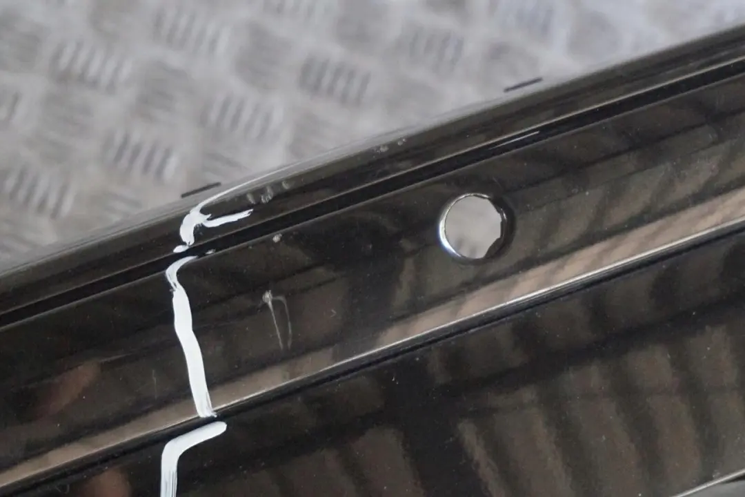 Trim Panel Bumper Rear PDC Black Sapphire Metallic - 475 to BMW 1 Series 1 E87 with Part number 0032630 BMW 1 Series 1 E87 Trim Panel Bumper Rear PDC Black Sapphire Metallic - 475 - SKU 0032630-BS1 - Part number 0032630