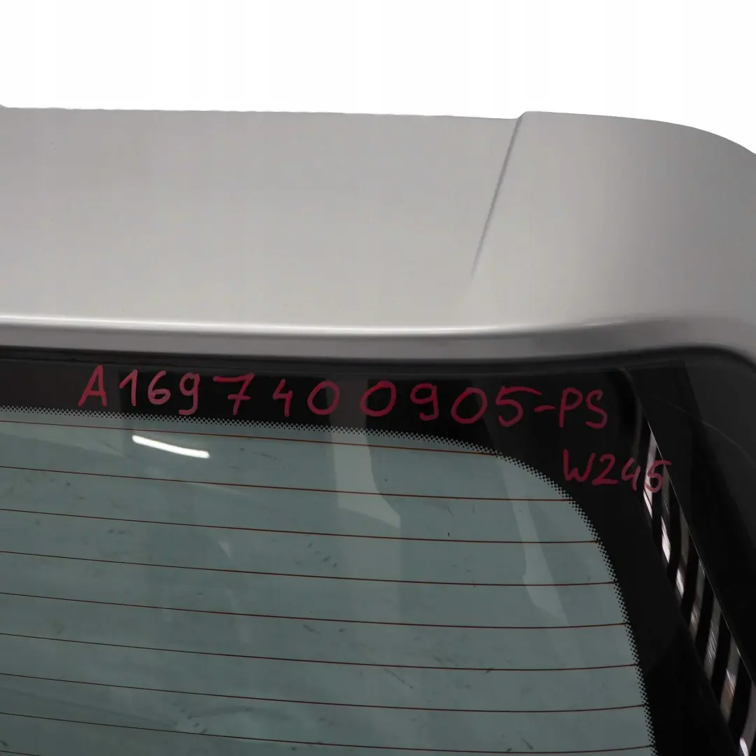 Mercedes-Benz B-Class W245 Touring Boot Trunk Lid Tailgate Polar Silver - 761 to with Part number A1697400905 Mercedes-Benz B-Class W245 Touring Boot Trunk Lid Tailgate Polar Silver - 761 - SKU A1697400905-PS - Part number A1697400905