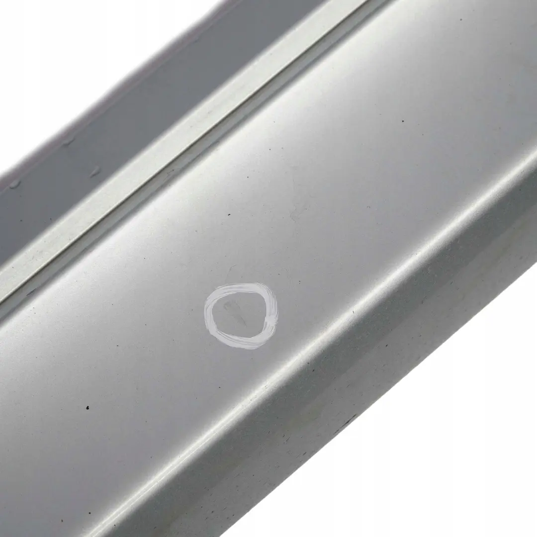 BMW 5 E60 E61 M5 M Sport Door Sill Cover Skirt Left N/S Silverstone II - A29 - SKU 0396899-SIL - Part number 0396899