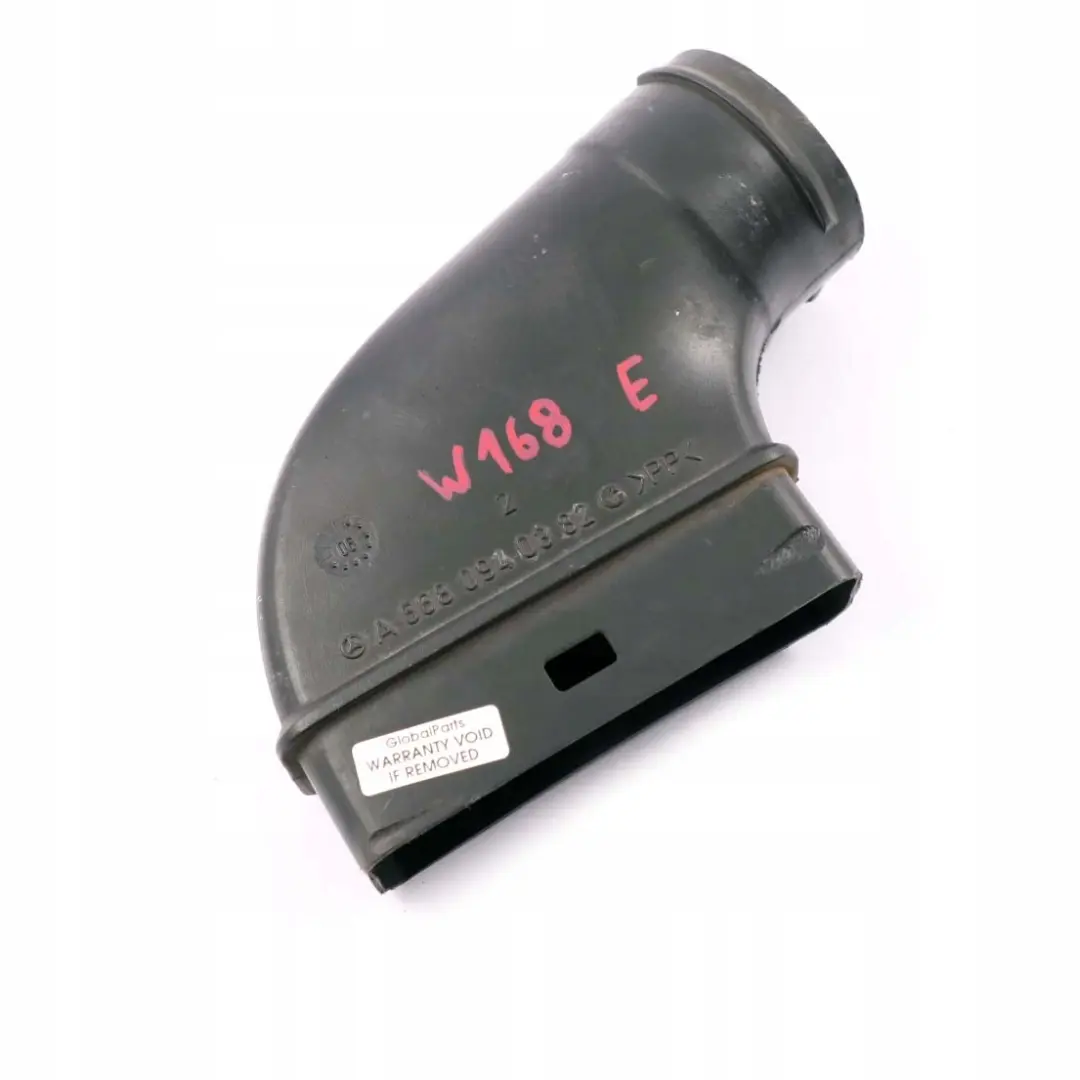 Kanał rura wlot powietrza do Mercedes W168 o numerze A6680940382 Mercedes W168 Kanał rura wlot powietrza - SKU A6680940382 - Numer Części A6680940382