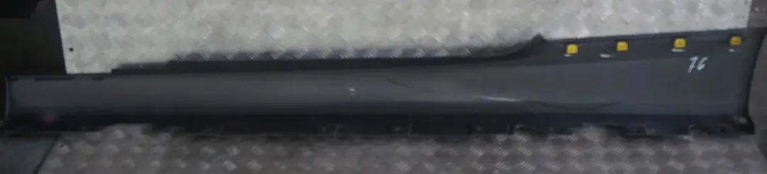 BMW 3 Reihe E92 E93 4 Schwellerleiste rechts Black Sapphire Saphirschwarz - 475 - SKU 0034058-BS4 - Teilenummer 0034058