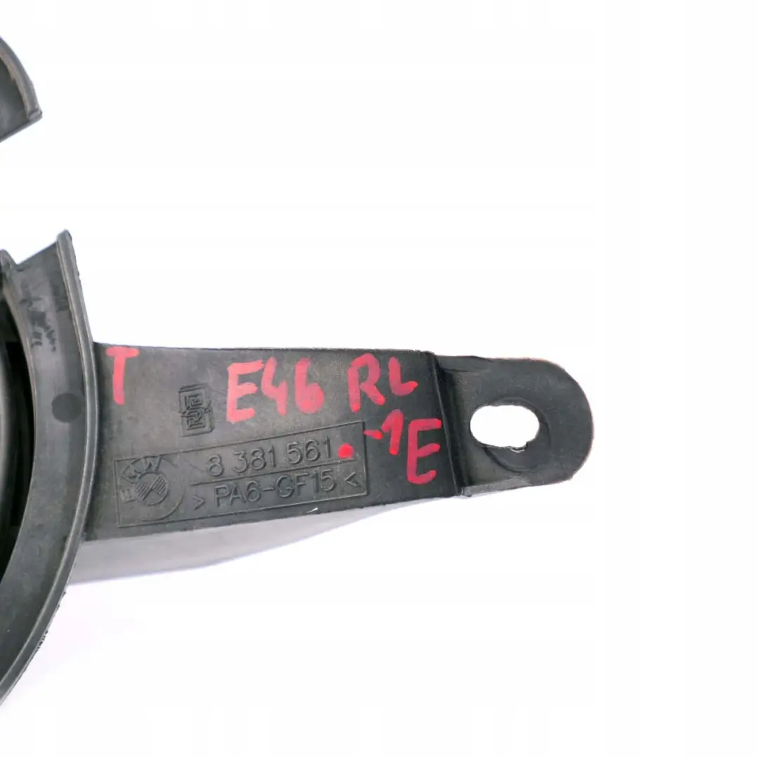 BMW 3 E46 1 Touring Rear HiFi Audio System Left Speaker Housing Bracket - SKU 8381561-1 - Part number 8381561