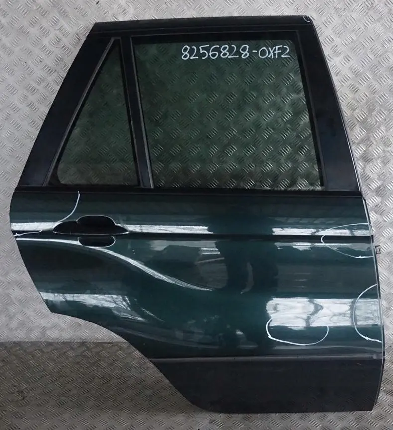 Cote Conducteur Porte Arriere Droite Vert Oxford Metallique - 430 pour BMW X5 E53 à propos du numéro de pièce 8256828 BMW X5 E53 Cote Conducteur Porte Arriere Droite Vert Oxford Metallique - 430 - SKU 8256828-OXF2 - Numéro de pièce 8256828