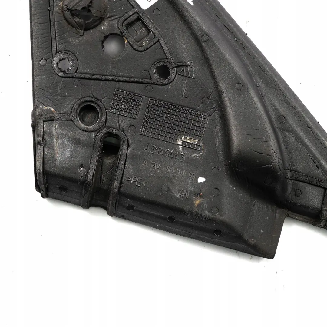 Mercedes-Benz W204 a L'Avant Gauche Fussraum Amortissement pour à propos du numéro de pièce A2048110198 Mercedes-Benz W204 a L'Avant Gauche Fussraum Amortissement - SKU A2048110198 - Numéro de pièce A2048110198