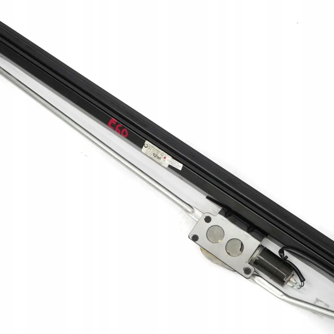 Parcel Shelf Electric Sun Blind Schwarz Black to BMW 5 E60 Saloon Rear with Part number 9143448 BMW 5 E60 Saloon Rear Parcel Shelf Electric Sun Blind Schwarz Black - SKU 9143448 - Part number 9143448