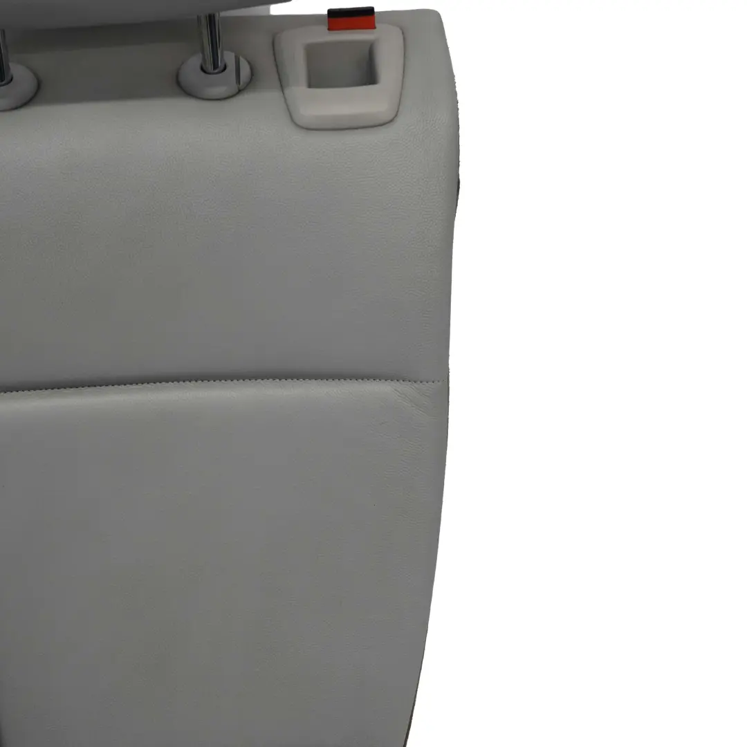 BMW 1 E87 2 Rear Seat Cover Leather Backrest Left N/S Alaskagrau Grey - SKU 7142015-2 - Part number 7142015