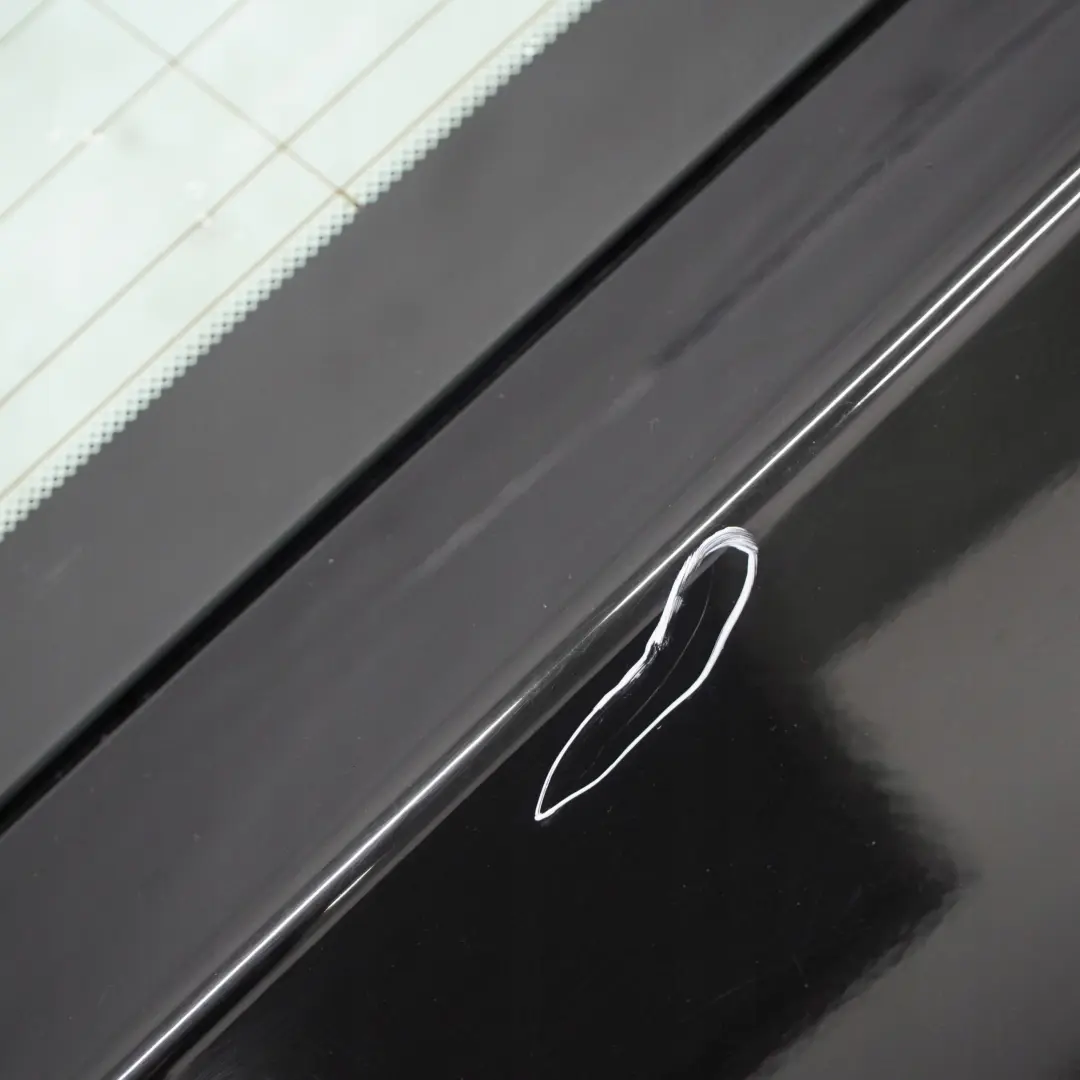  Genuine BMW 1 SERIES 1 E81 E87 E87N Trunk Lid Tailgate Boot Lid Black Schwarz 2 - SKU 7133898-SCH1 - Part number 7133898