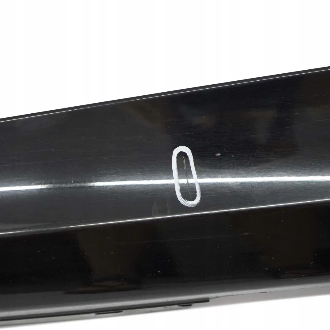 BMW 1 E81 E82 E88 2 Sill Strip Side Skirt Left N/S Schwarz 2 Black - 668 - SKU 0036143-SCH2 - Part number 0036143