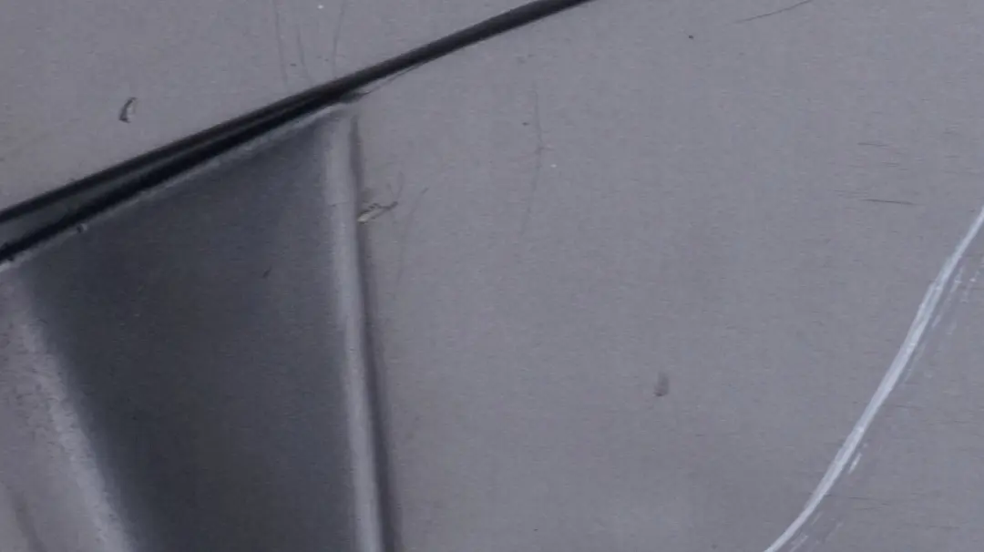 BMW Z4 Series E85 Convertible Roadster Rear Bumper Trim Panel Sterlinggrau Grey - SKU 0031136-STG - Part number 0031136
