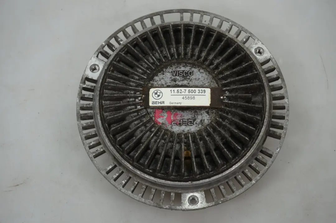 4.4i M62 Clutch Radiator Fan VISCO 1152 to BMW 7 X5 Series E38 E53 with Part number 7500339 BMW 7 X5 Series E38 E53 4.4i M62 Clutch Radiator Fan VISCO 1152 - SKU 7500339 - Part number 7500339