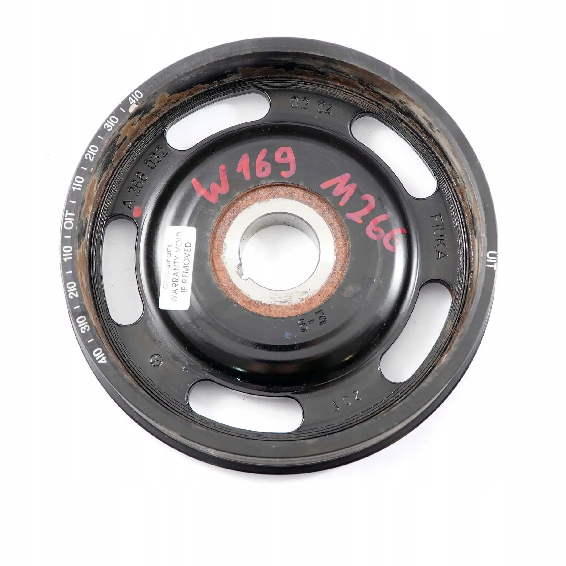 Mercedes-Benz A B W169 W245 Benzin M266 Kurbelwelle Riemenscheibe A2660320204