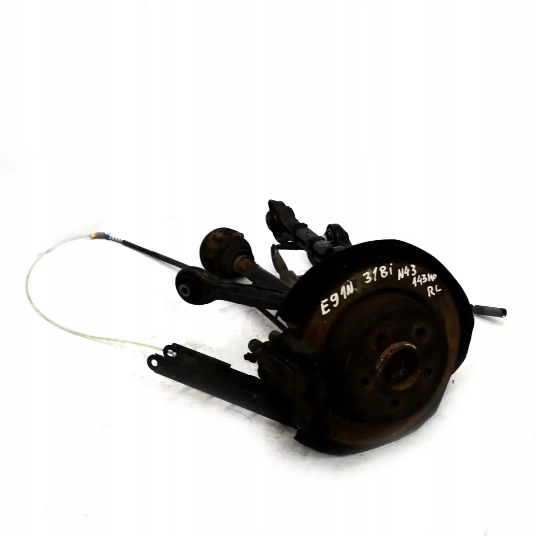 BMW E91 LCI 318i N43 Arriere Gauche Suspension Jambe Frein Roue Moyeu Essieu - SKU 6783653-6 - Numéro de pièce 6783653