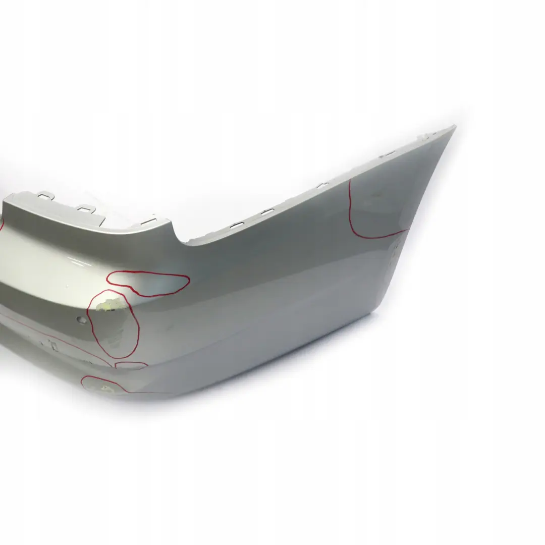 BMW 3 Series E92 E93 2 Rear Bumper Panel PDC Titansilber Titan Silver - 354 - SKU 0034474-TS2 - Part number 0034474
