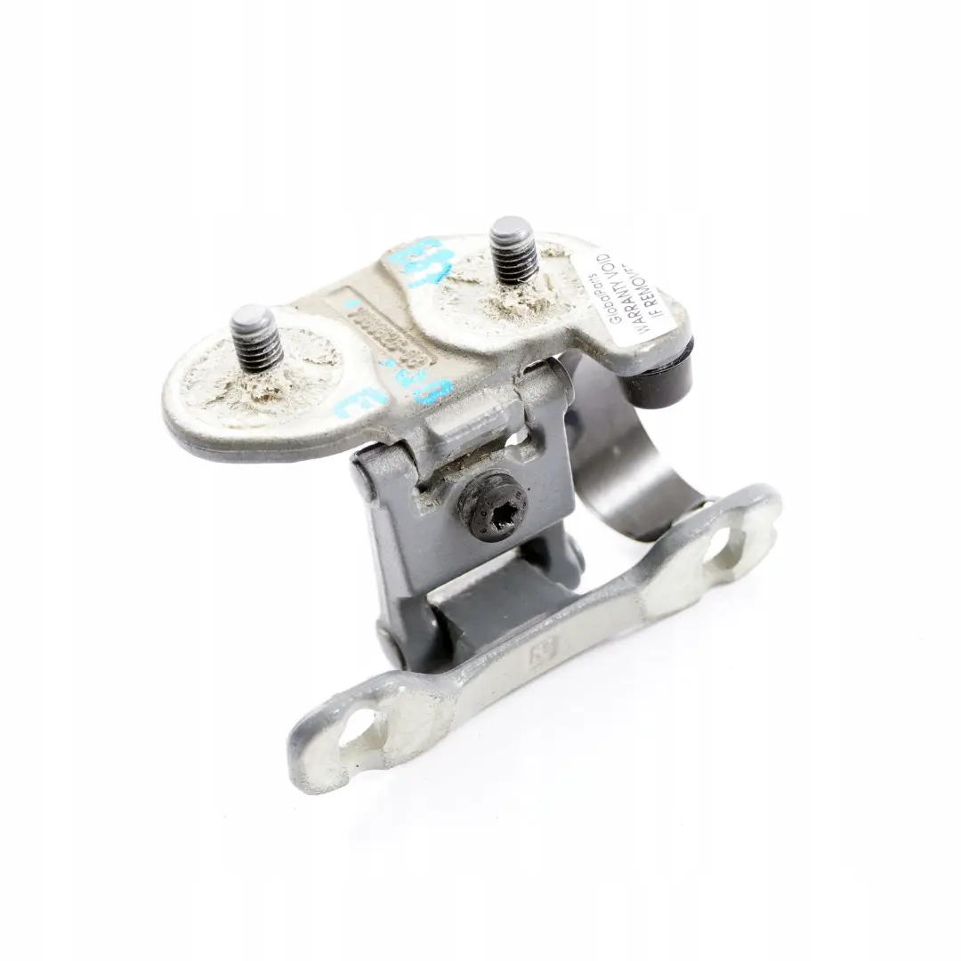 BMW 1 E81 E87 Right Trunk Lid Hinge Tailgate O/S Quarzblau Blue - A18 7060626 - SKU 7067220-QB - Part number 7067220