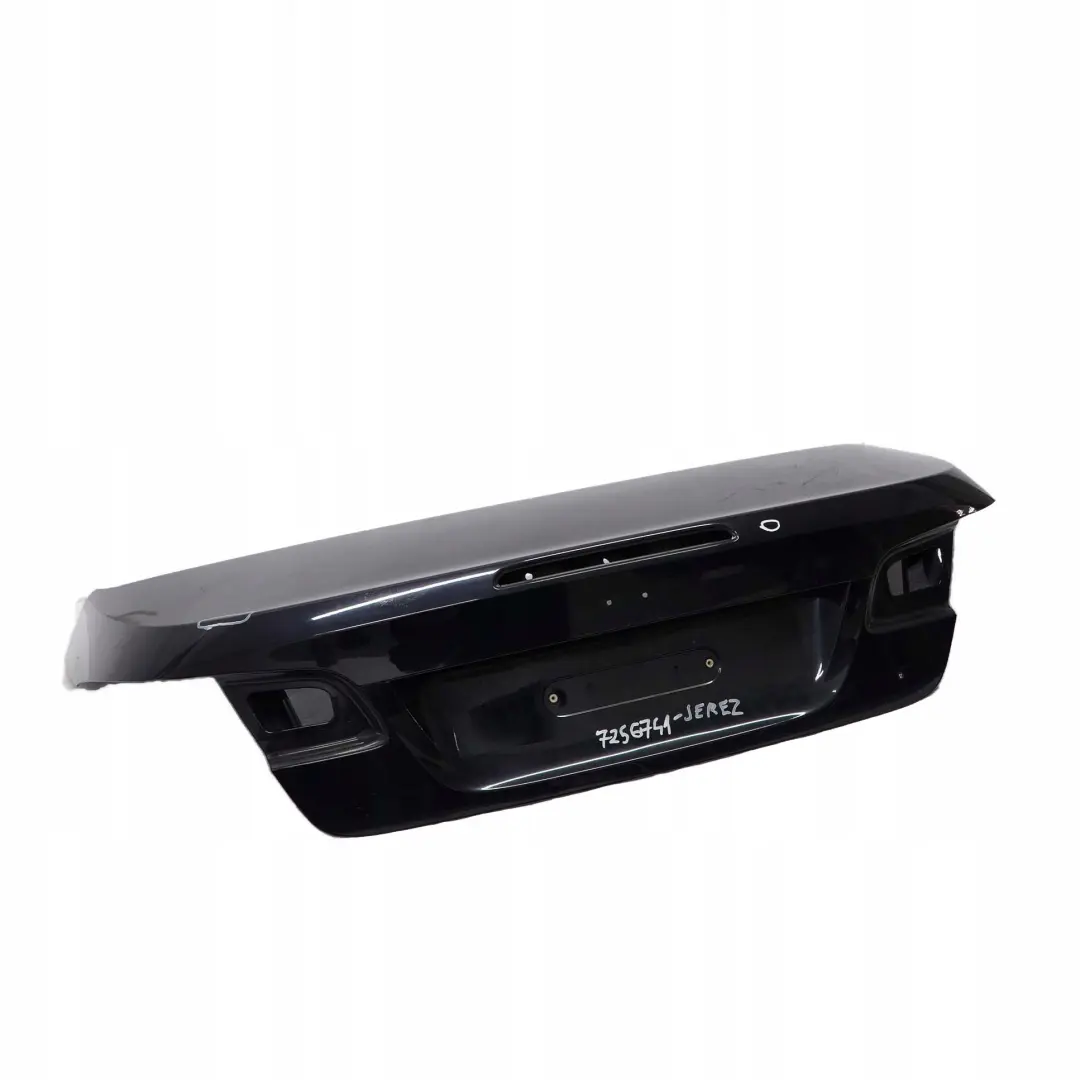 Boot Trunk Lid Jerezschwarz Black - A73 to BMW 3 E93 Convertible Tailgate Rear with Part number 7256741 BMW 3 E93 Convertible Tailgate Rear Boot Trunk Lid Jerezschwarz Black - A73 - SKU 7256741-JEREZ - Part number 7256741