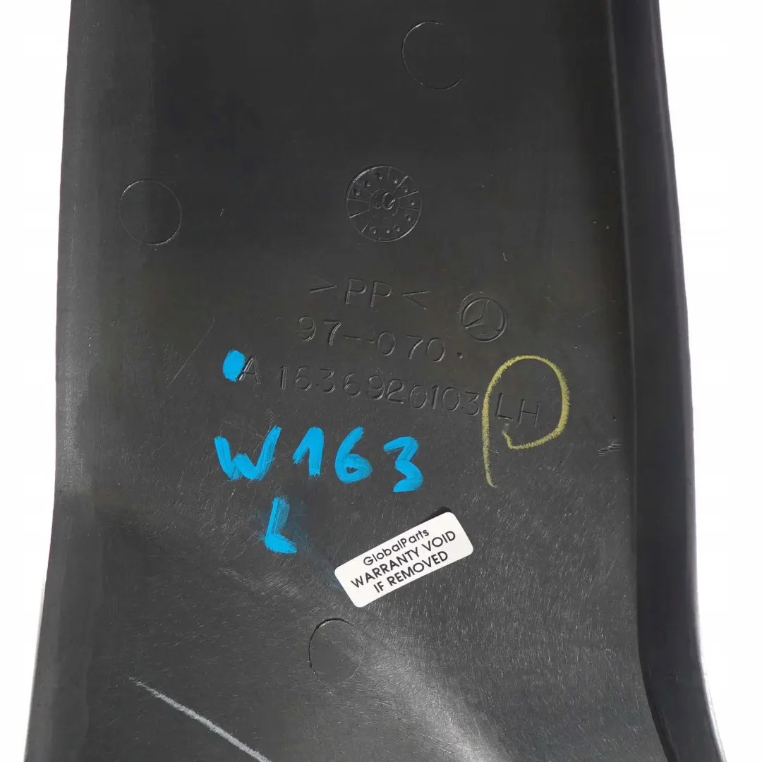 Mercedes-Benz M ML W163 Verkleidung D Säule Hinten Links Anthrazit für mit Teilenummer A1636920103 Mercedes-Benz M ML W163 Verkleidung D Säule Hinten Links Anthrazit - SKU A1636920103 - Teilenummer A1636920103