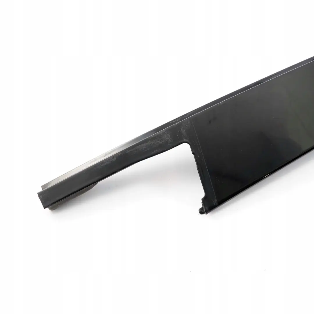 BMW F10 F11 Finisher B-Pillar Trim Cover Right Rear Door O/S Glanzschwarz - SKU 7209716 - Part number 7209716