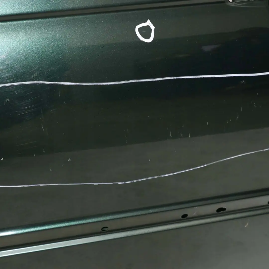 BMW E46 Drzwi lewe przednie przód Oxfordgruen - SKU 7034151-OXF - Numer Części 7034151