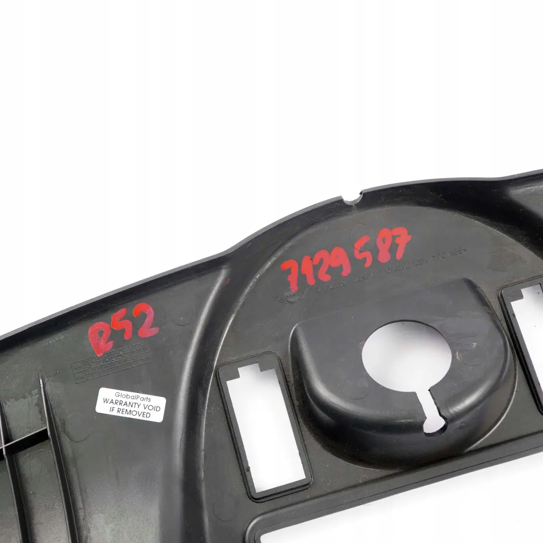 Mini R52 Cabrio Parabrezza Copertura Telaio Pannello Trim Nero Pantera 7112139 - SKU 7129587 - Numero di parte 7117267