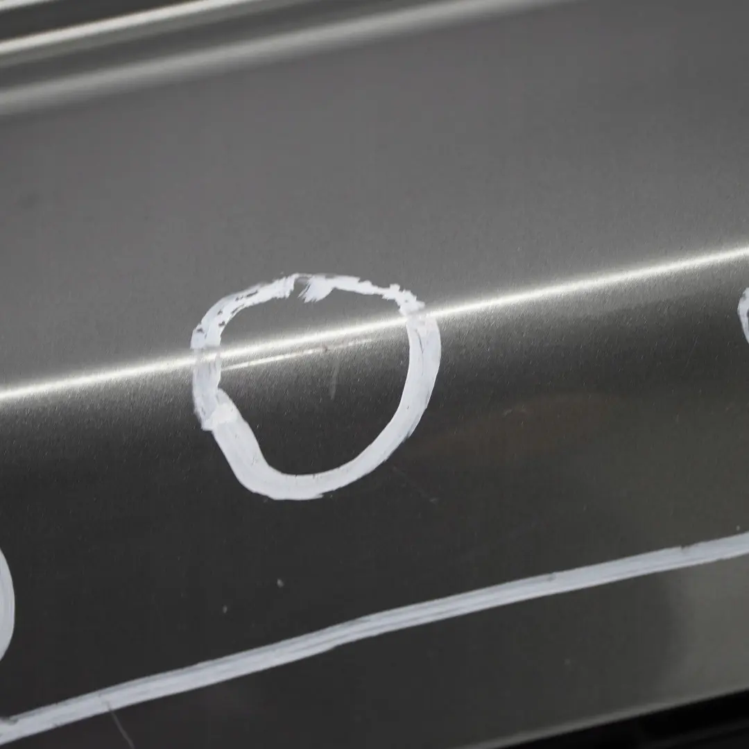 Complete Rear Bumper Trim Panel Dark Silver to Mini Cooper S R56 R57 with Part number 0430252 Mini Cooper S R56 R57 Complete Rear Bumper Trim Panel Dark Silver - SKU 0430252-DS6 - Part number 0430252