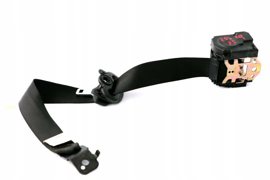 Seatbelt Seat Belt Rear Right O/S Schwarz Black to BMW X5 Series E53 Seat with Part number 7051508 BMW X5 Series E53 Seat Seatbelt Seat Belt Rear Right O/S Schwarz Black - SKU 7051508 - Part number 7051508