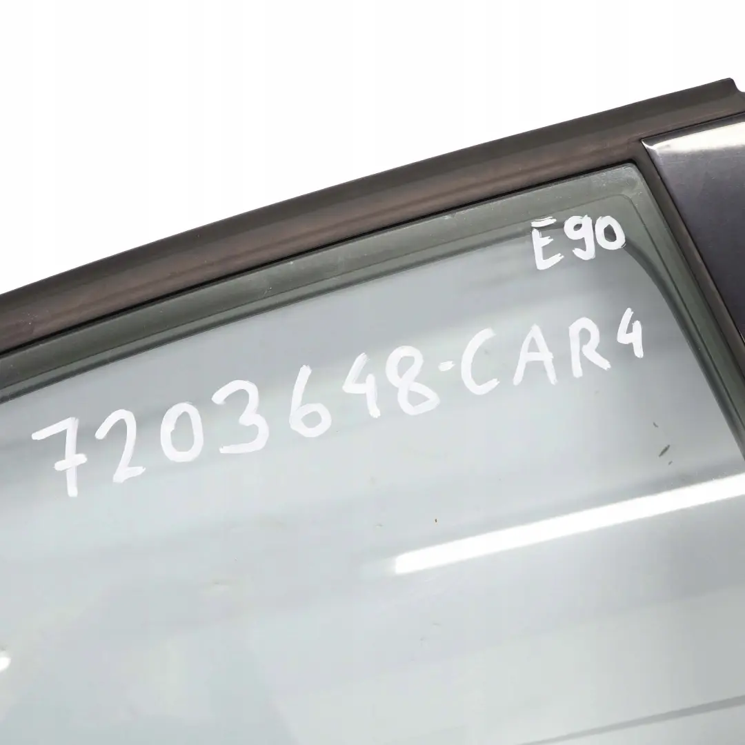 Door Rear Right O/S Carbonschwarz Carbon Black - 416 to BMW 3 Series E90 4 with Part number 7203648 BMW 3 Series E90 4 Door Rear Right O/S Carbonschwarz Carbon Black - 416 - SKU 7203648-CAR4 - Part number 7203648