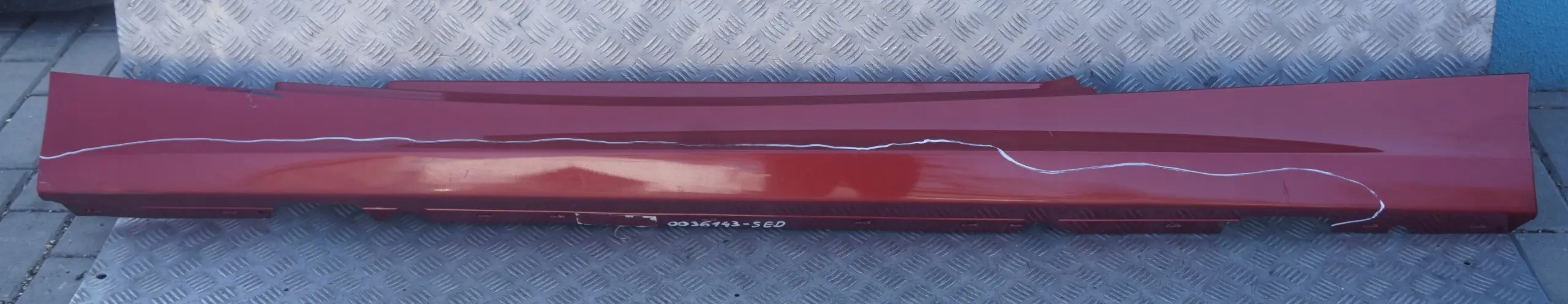 BMW 1 Series E81 E82 E88 Sill Strip Skirt Left N/S Sedonarot Sedona Red A79