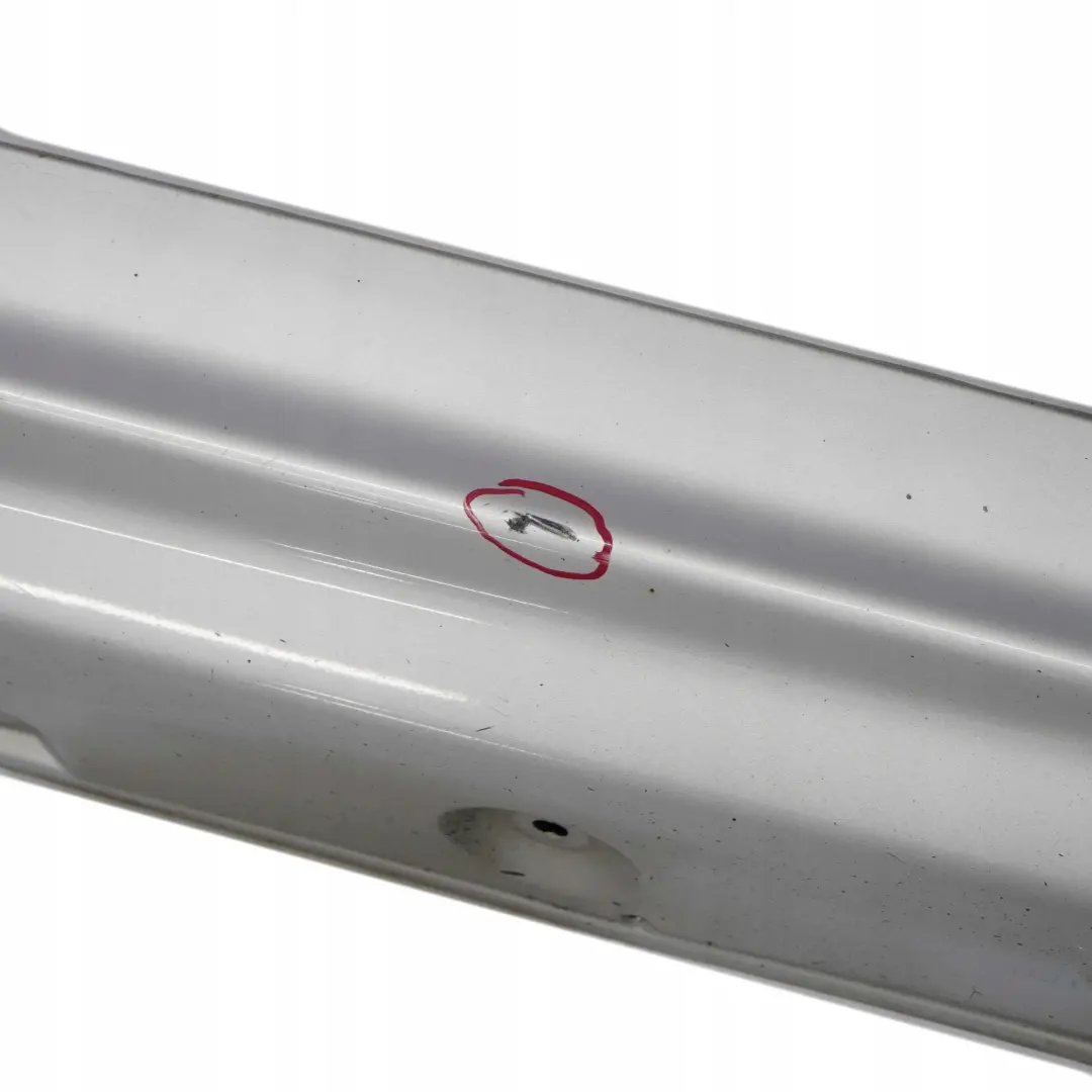 Listello Portiera Gonna Destra Argento-Titanio 354 per BMW E46 Limousine Touring con numero di parte 9071632 BMW E46 Limousine Touring Listello Portiera Gonna Destra Argento-Titanio 354 - SKU 9071632-TS - Numero di parte 9071632