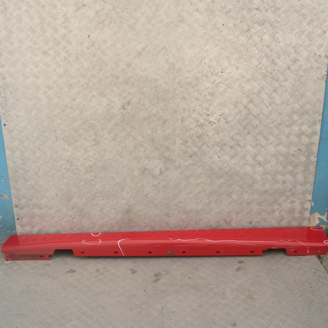  BMW0 E87 Listello Portiera Apertura Gonna SX Rosso Giappone Rosso 438 - SKU 0032949-JR10 - Numero di parte 32949
