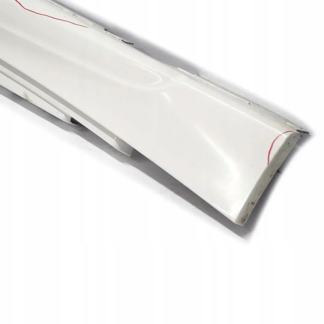 BMW E81 E82 E88 M Sport Bas de Porte Seuil Droite Blanc des Alpes Blanc - SKU 0034732-AW2 - Numéro de pièce 0034732