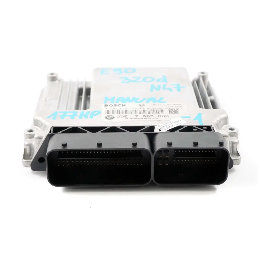 BMW 1 3 Serie E81 E87N E90 N47 ECU Boitier de base DDE CAS3 - SKU 7809000-1 - Numéro de pièce 7809000