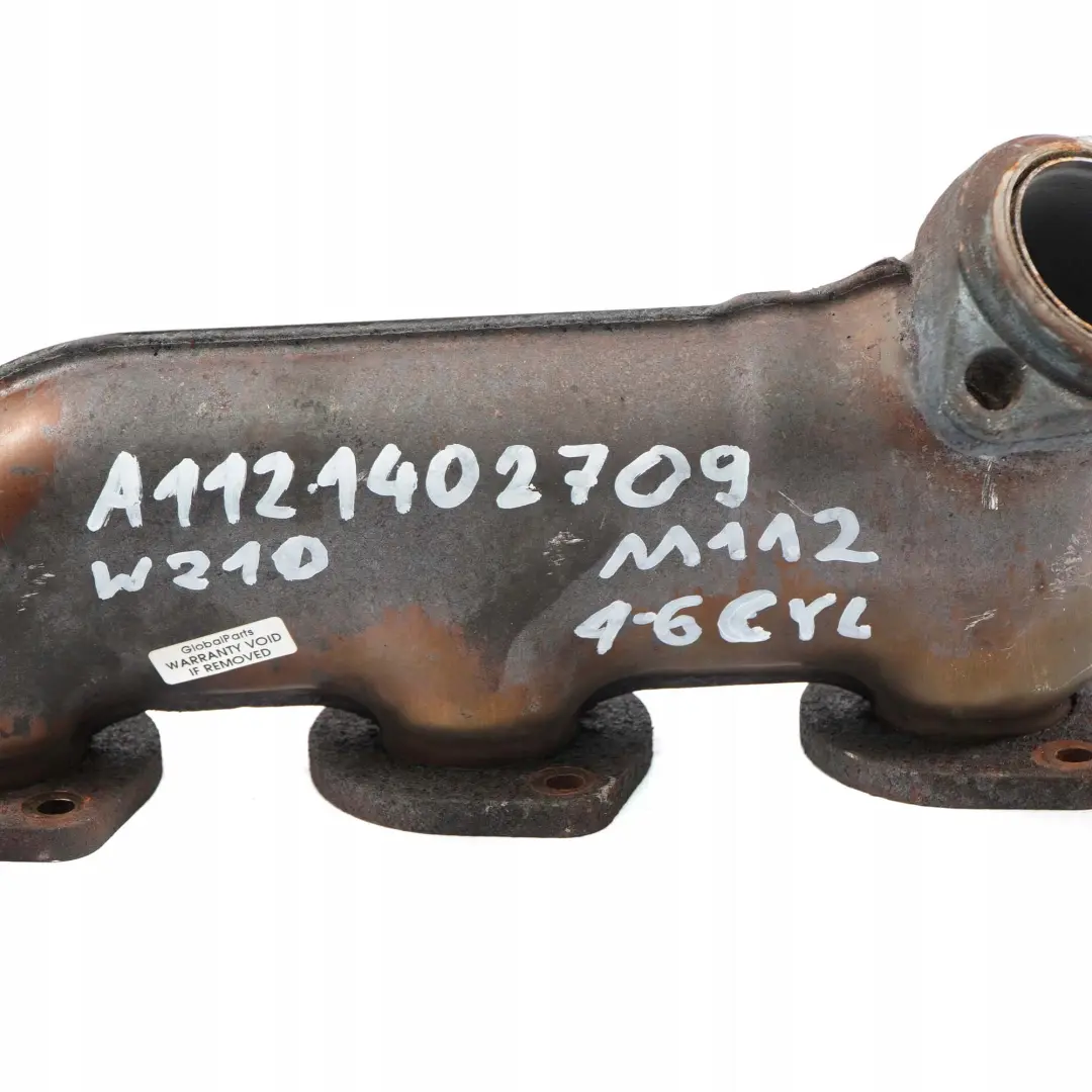  Mercedes-Benz S W210 W220 M112 Benzina Collettore Scarico di 4-6 Cilindri - SKU A1121402709 - Numero di parte A1121402709